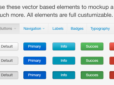 Bootstrap V2 Buttons