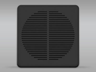 Speaker black icon noise speaker