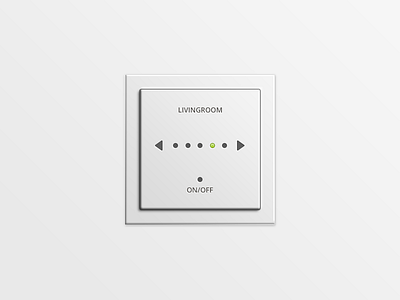 Button Touch button clean light living room square switch touch