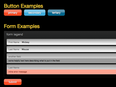 Form and Buttons Design Concept buttons form forms