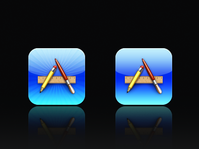 App Store icons crayon design icon icons iphone pencil ruler