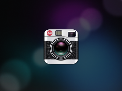 Camera icon another apple dealwithit icon icons ios iphone4 leica retina yes