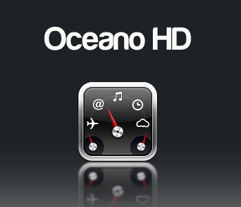 Oceano HD Settings glyphs icon icons iphone theme