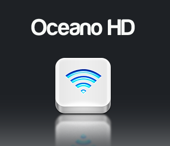 Oceano HD Drive icon iphone4 theme wifi