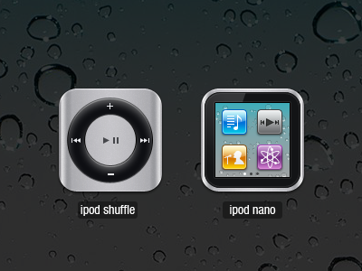 iPod Nano/Shuffle icon icons ipod nano oceano shuffle