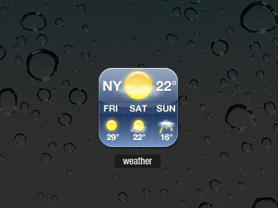 Weather icon