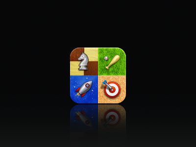 Realistic GameCenter icon rebound