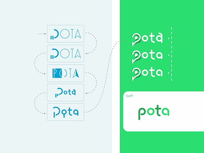 PotaApp - Logo Timeline