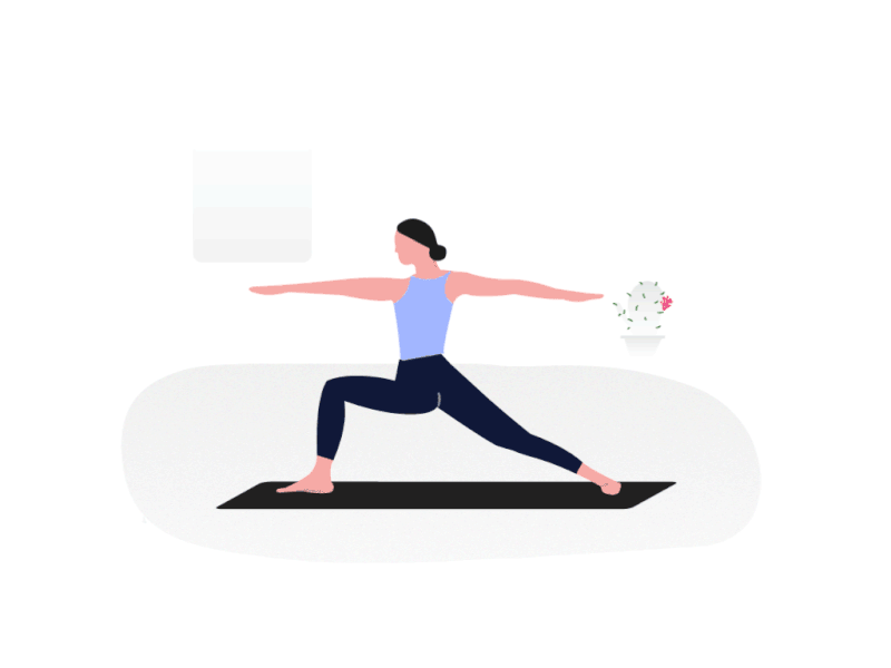 Yoga by EB Park on Dribbble