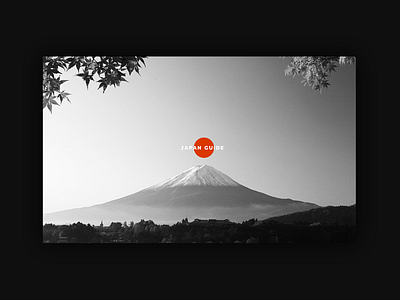 Japan Guide Mobile App app design ios iphone japan minimalist mobile ui ux