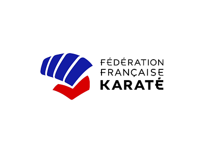 Animated logo of the French Karate Federation animated logo logo animation motion design