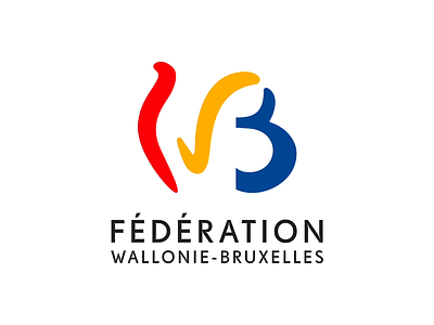 Animated logo of Wallonia-Brussels Federation animated illustration animated logo logo animation motion design