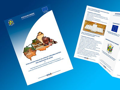 Booklet and flyer designed for European Union Institutions