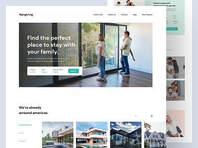Nangkring - Real Estate Landing Page