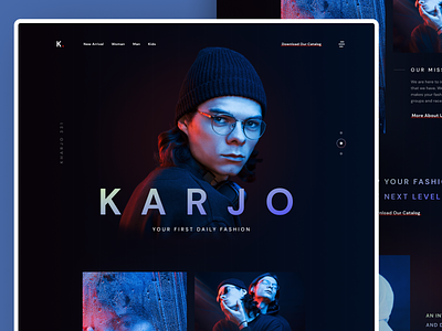 KARJO - Fashion Style Landing Page