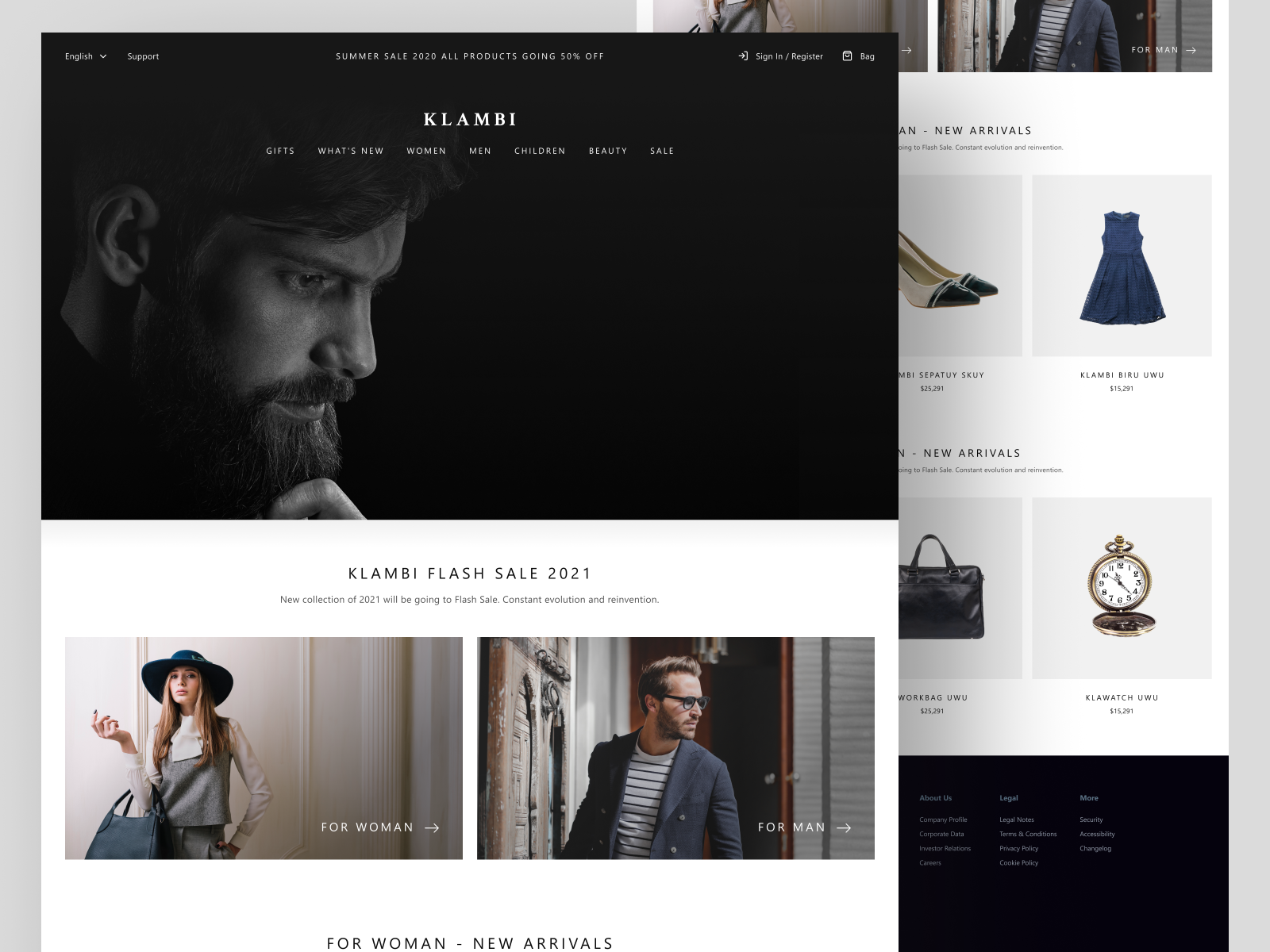 KLAMBI - Aesthetic Fashion Style by Malik Abimanyu on Dribbble