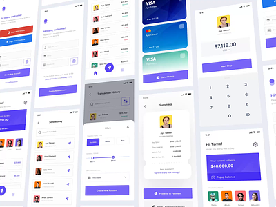 JemPay Mobile App Interaction after effects animation app app design clean design elegant framer inspiration interaction light minimal minimalist mobile app motion principle protopie prototype simple ui