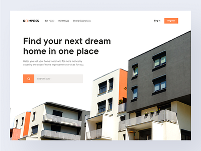 Komposs - Real Estate Agent Website