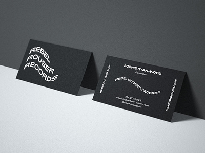 RRR Identity // Outtakes branding business cards identity print design