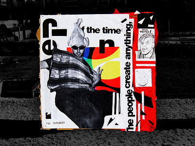 Music Album // Artwork art direction artwork cd cover collage collageart lettering mixmaterial music album