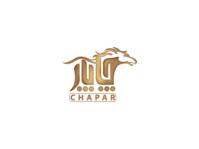 Chapar News Magazine / Logo Design 2016 brand branding horse illustration logo logodesign logotype magazine typography vector