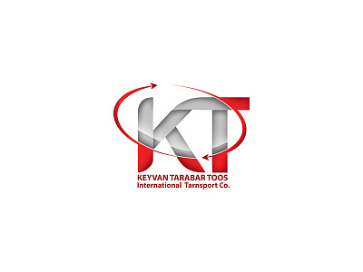 International transport co. / Logo Design 2015 brand branding illustration international kt logo logodesign logotype red transport typography
