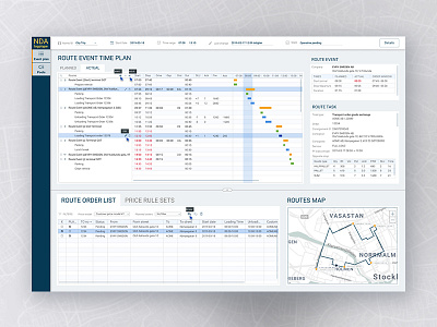 Logistic web app