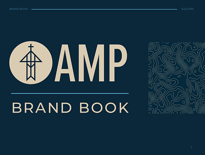 AMP Brand Book branding design logo