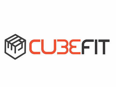 CubeFit art direction branding brochure creative direction design fitness logo typography