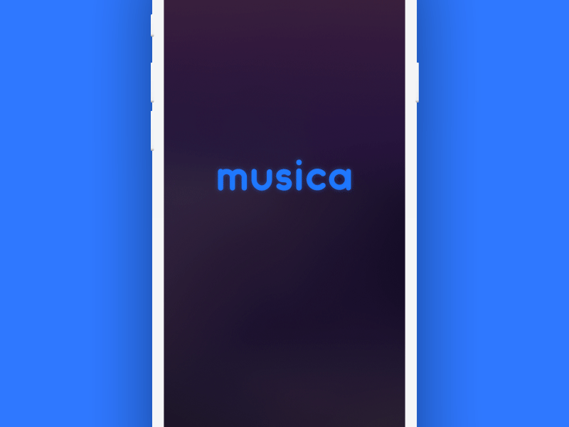 Play Music - Interaction ux ui interaction siri microphone free music gif iphone ios app animation