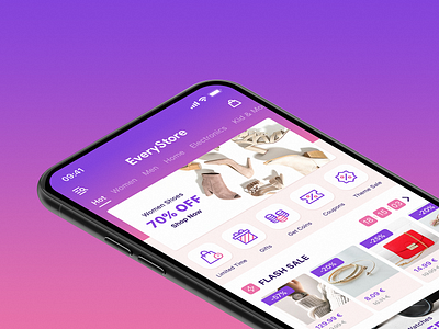 eCommerce iOS App by Robert Anitei on Dribbble