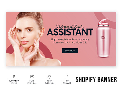 Web Banner | Shopify Banner | Beauty Banner