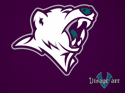 Polar Concept bear brand identity logo mascot polar sports