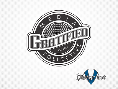 Gratified Media Collective Logo 2017 brand branding collective gratified identity logo media vintage