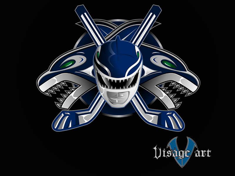 Mighty Morphin Vancouver Canucks by Jonathan Sparks on Dribbble