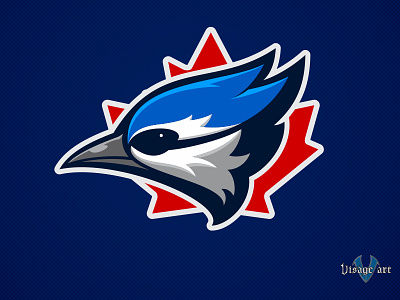 Blue Jays 04 baseball blue jays branding design flat icon illustration logo sports toronto vector