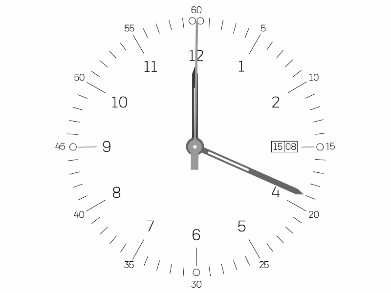 Minimal watch after clock design effects fine illustrator minimal minimalism s0apii