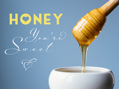 Honey add branding food graphicdesign honey sweet typography