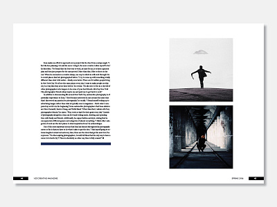 V23 Creative Magazine – Spring 2014, Spread 02