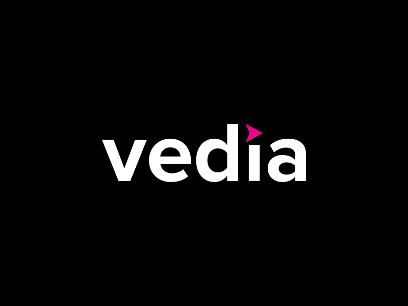 Logo – Vedia NYC brand design brand identity branding creative agency graphic design logo logo design typography