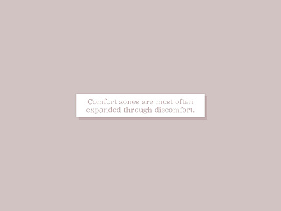 Fortune Cookie comfort zones fortune cookie illustration minimalism social media typography words of wisdom
