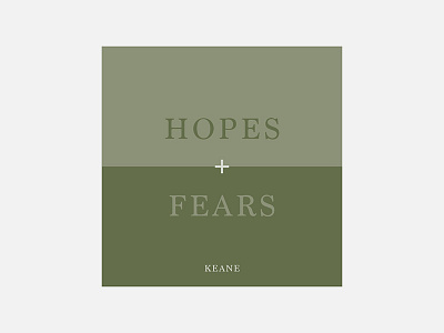 Hopes and Fears – Keane