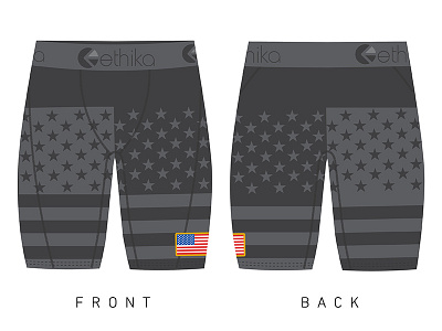 Ethika Summer 4th of July david augustyn ethika illustration product design