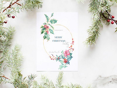 Christmas Watercolor Woodland Story by Catherine Wheel