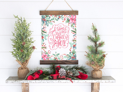 Christmas Watercolor Woodland Story by Catherine Wheel