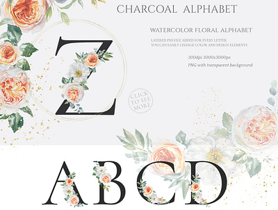 Botanical Watercolor Floral set botanical bouquet bundle clipart elegant floral flower frames illustration luxury modern peony pink spring summer wedding