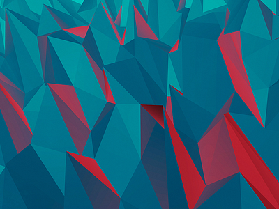 Polygons background poly polygon red