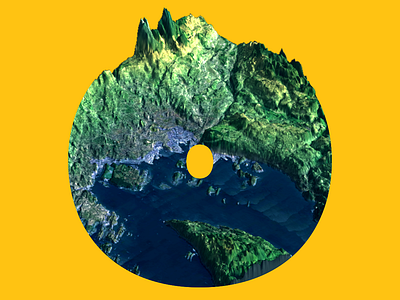 O Letter 36daysoftype city illustration letter mountains norway oslo sea typography