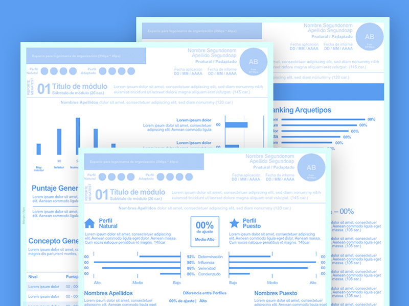 Download Wireframing — Report Generator by Miguel Balcázar on Dribbble