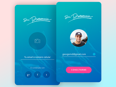 Su Presencia – Sign Up [Daily UI #001]